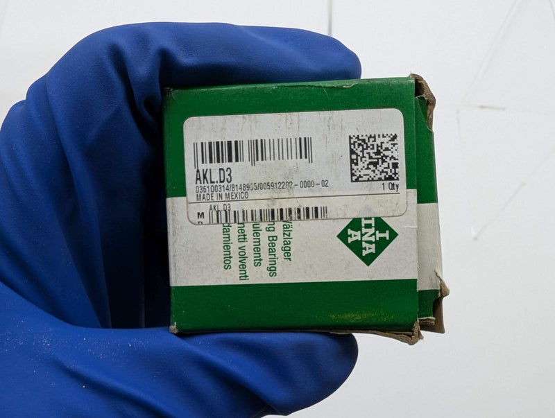 INA D3 Ball Thrust Ball Bearing 5/8" Bore 1.344" OD 0.5630" W Single Direction 4