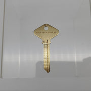 Yale FN211-GG Key Blank GG Keyway Hotel Motel Key 7-3/4 Pin Nickel Silver 1