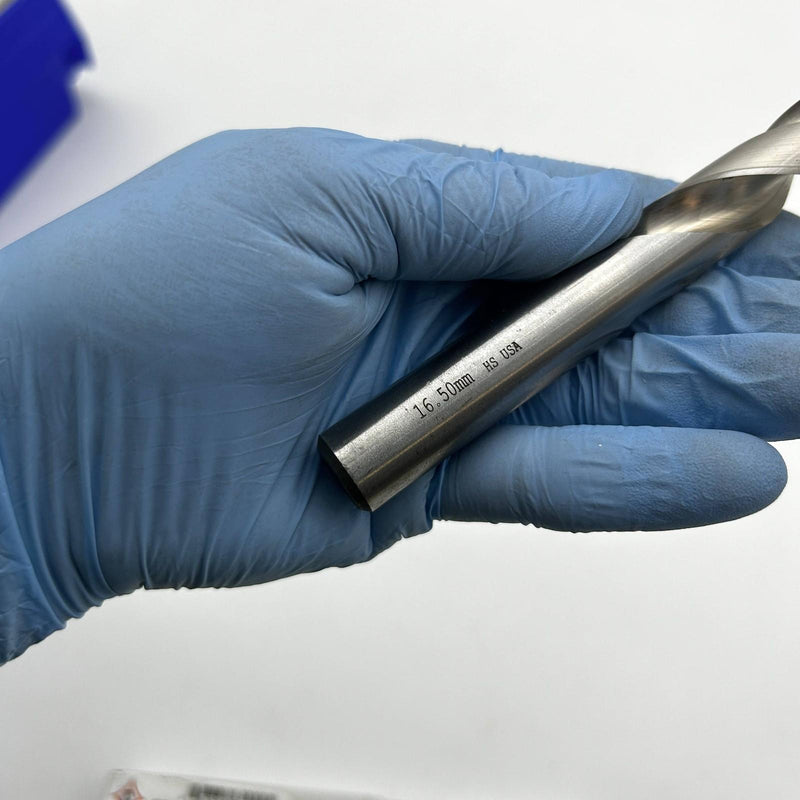 Cle-Line C62924 Jobber Length Drill Bit 1898 16.5mm General Purpose HSS Bright