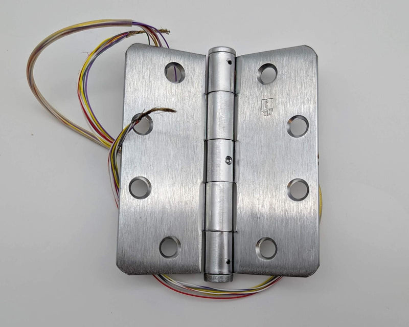 Hager BB1191 ETW-8 Electric Hinge 4.5" x 4" Satin Chrome Non Removable Pin