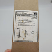 HPC Offset Door Guard Plate 7/16" Offset 14"L x 1-7/8"W Satin OVDG-14 USA Made 3