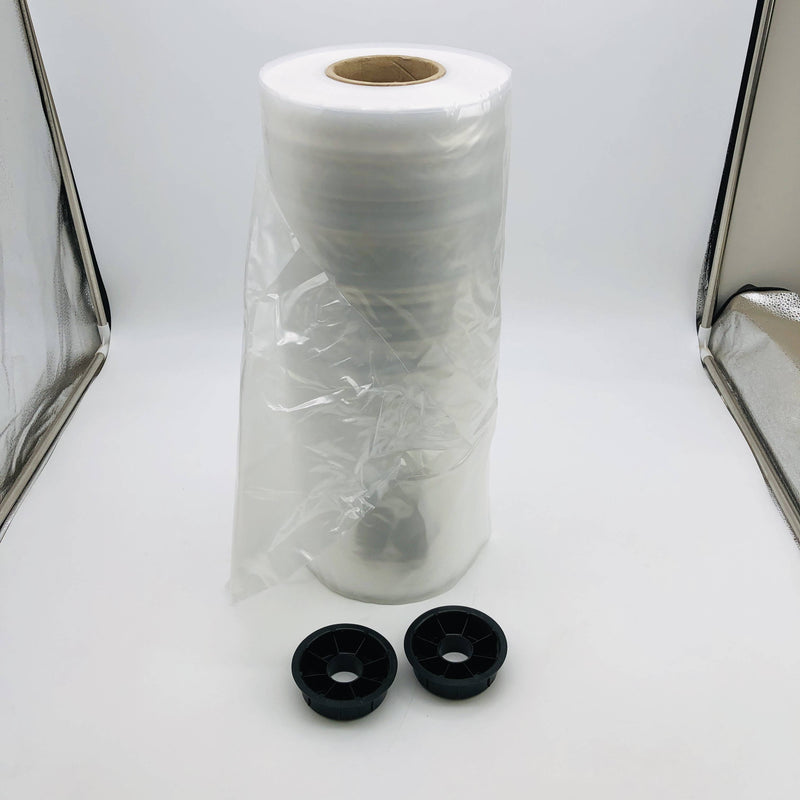 Centerfold Plastic Sheeting 18in x 500ft 3 Mil Thick Opens to 36in CF H85943 1rl 7