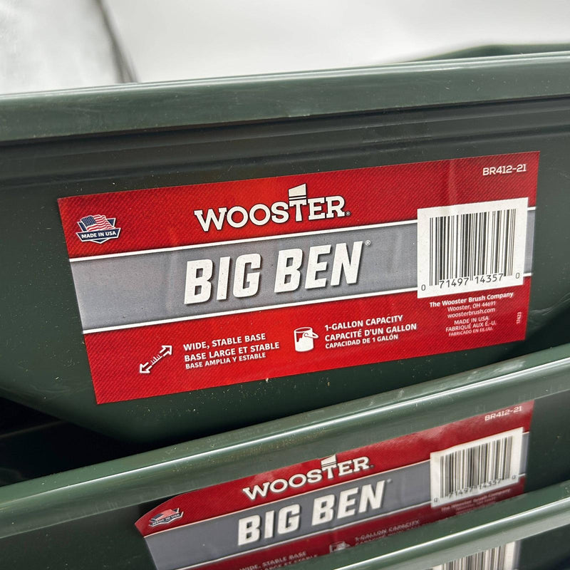 Wooster Brush Company BR412 Big Ben Paint Tray 21" 1 Gallon Capacity Pk of 6 5
