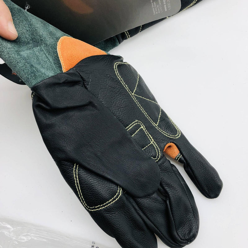 Superior Endura 398GLBB Tig Welding Gloves Large Blackgrain Goat Reinf Palm 1 Pr 5