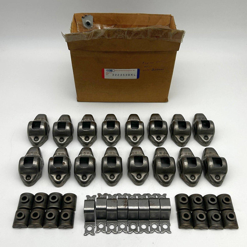 Crown 3223539KL Rocker Arms Kit NOS 16 Rocker Arms 16 Pivots 8 Bridges Open