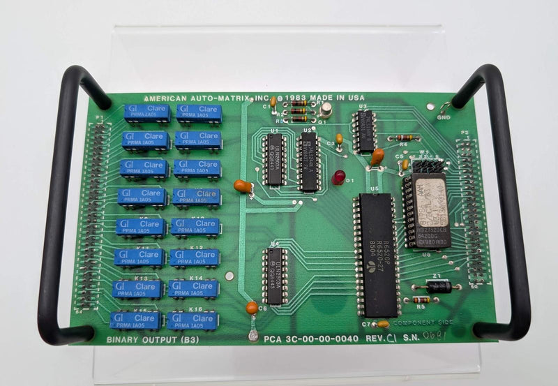 American Auto Matrix 3C-00-00-0040 Binary Output Board Rev C1 3C00000040 1