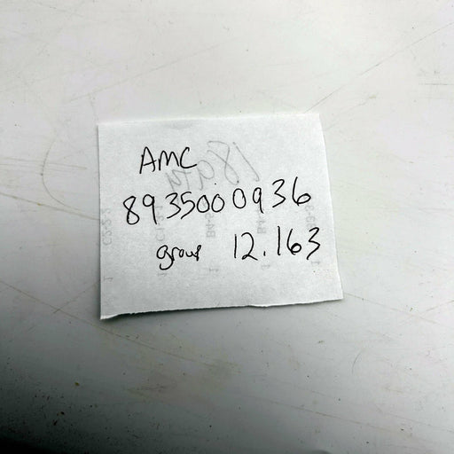 AMC Jeep 35000936 Plate Group 12.163 OEM New Old Stock NOS Loose No Pkg 2