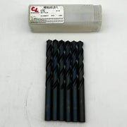 Chicago-Latrobe 47357 Jobber Drill Bit 11.20mm 150 HSS Black Steam Oxide 6pk 1