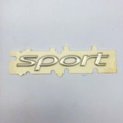 Mopar 55156273AF Nameplate Emblem Sport OEM NOS 2002-04 Jeep Gr Cherokee Liberty 6