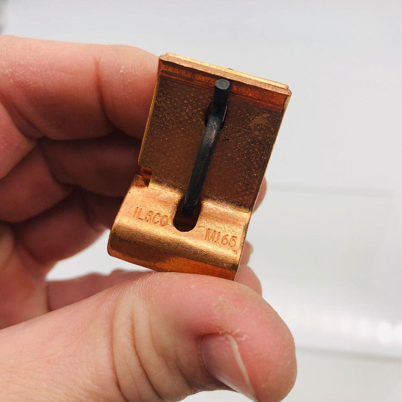 5x Ilsco M-165 Fuse Clip 100 Amps 250-600 Volts Copper 2