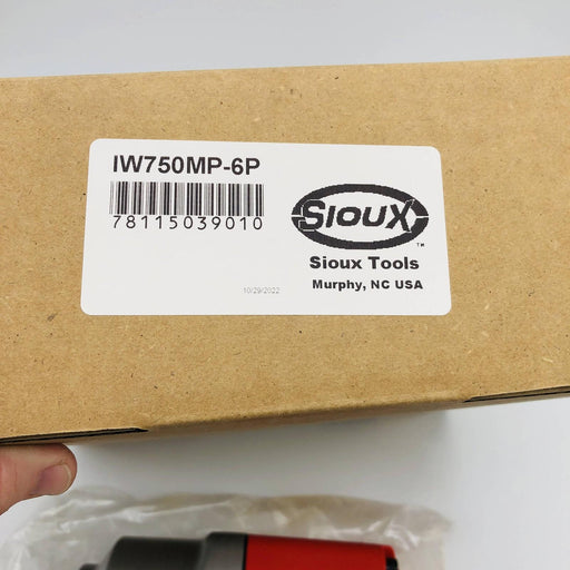 Sioux Snap-On IW750MP-6P Impact 3/4 PIN Detent Anvil 2
