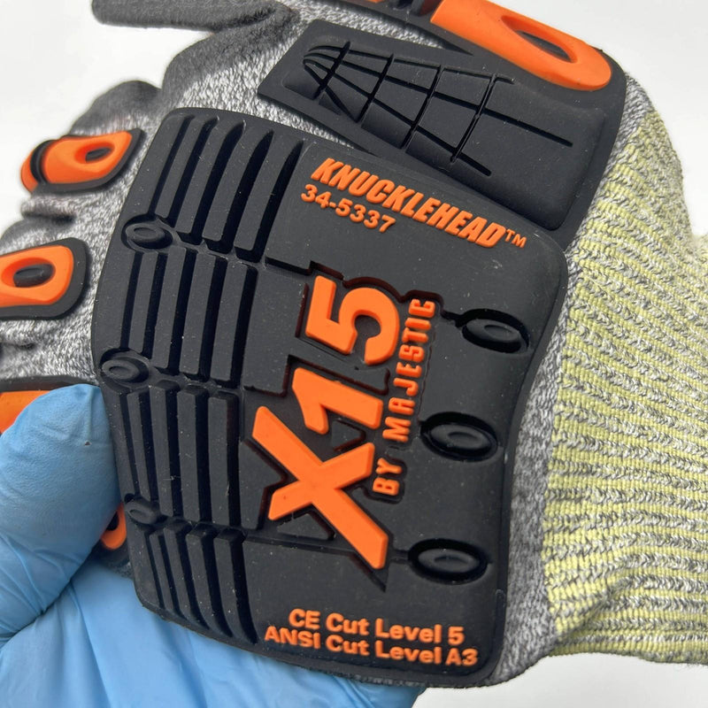 Majestic Glove 34-5337 Cut Resistant Glove 2XL Impact Made With Dyneema 2 Pairs 2