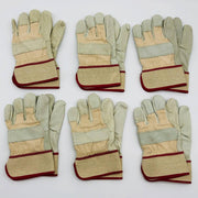 WestChester 5000 Leather Gloves Small Slct Grain Cowhide Rubberized Cuff 6 Pairs 1