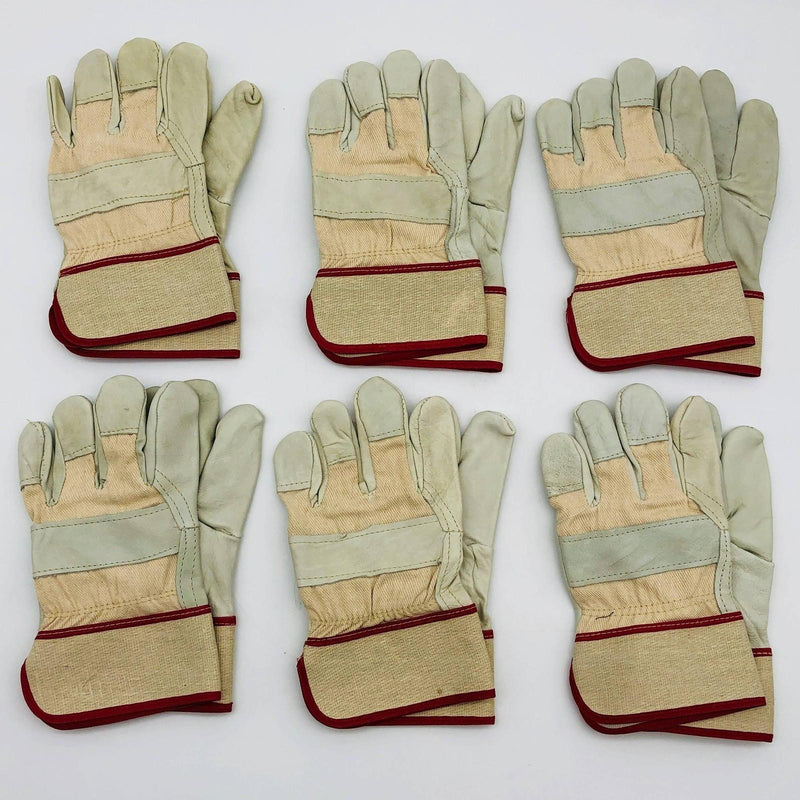 WestChester 5000 Leather Gloves Small Slct Grain Cowhide Rubberized Cuff 6 Pairs 1