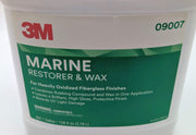 3M 09007 Marine Fiberglass Restorer & Wax One Step 09007 High Polish 1 Gallon 2