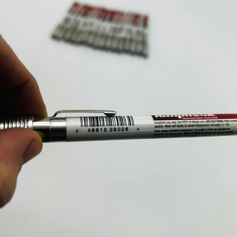Templistik 028026 Temperature Indicator Sticks 300 F 149 C Deg Welding 17pk 3
