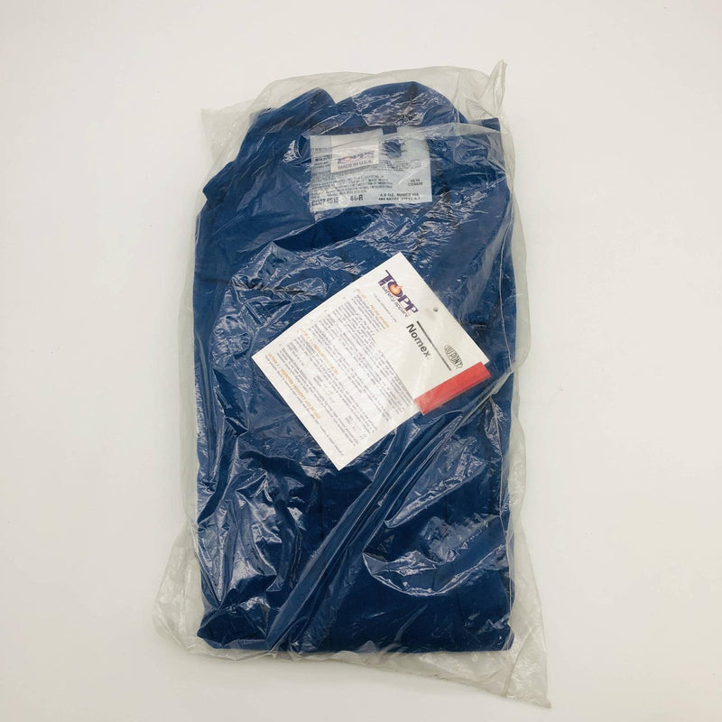 Topps Safety CO075515 Coveralls Size 44-R NOMEX IIIA Unlined Royal Blue RN 18353 5