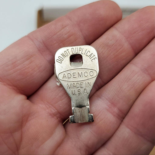 Ademco Keyswitch Key 507-205 Formed Key High Security USA Made NOS 1