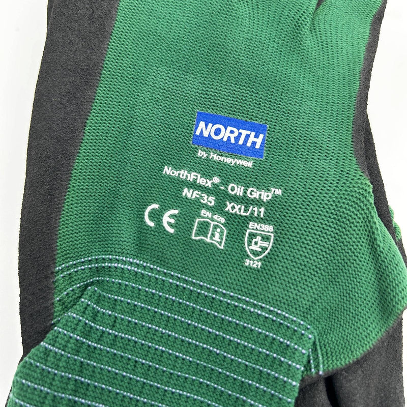 North by Honeywell NF35 Cut Resistant Glove Sz 11/XXL Oil Grip NorthFlex 6 Pairs