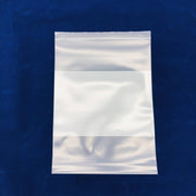 Box Partners PB4028 Reclosable Poly Bag 9x12 6 Mil White Block Pack of 100 8