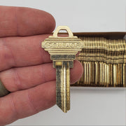 50x Schlage Key Blanks 35-100 F Keyway Nickel Silver 5 Pin Standard Bow NOS 2