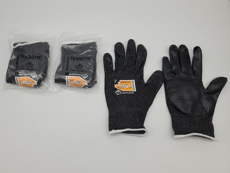 TenActiv ESD A4 Cut Resistant Gloves Large Nitrile Dipped S18TAFGFN 3 Pairs 1