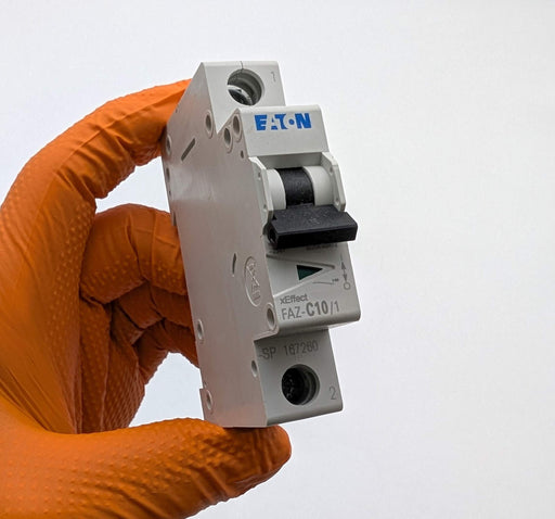 Eaton FAZ-C20/1-SP Mini Circuit Breaker 1 Pole 20A 277V AC DIN Rail Mount 1