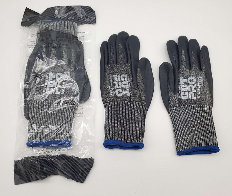 MCR Cut Resistant Work Gloves Nitrile Foam Palm Size Medium 92723NFM 2 Pairs 1