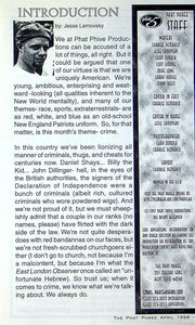 Phat Phree Zine 1998 Vol 4 # 4 Jesse Lamovsky's Satirical Zine 2