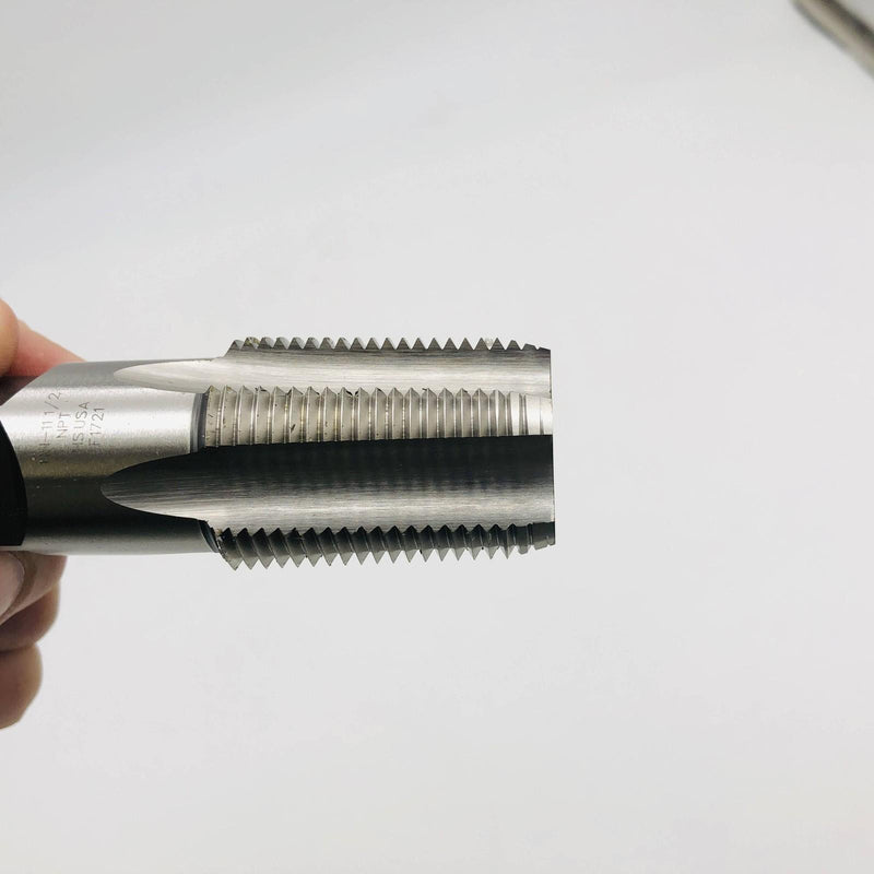 Exactek 3419500 Pipe Tap 1-11.5 NPT 5 Flute HSS F1721 Greenfield 9