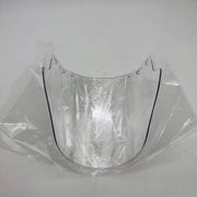 Elvex FS-18L Face Shield Molded Cyl Lexan 18.5" H .078" W 10" L Polycar WELFS18L 5