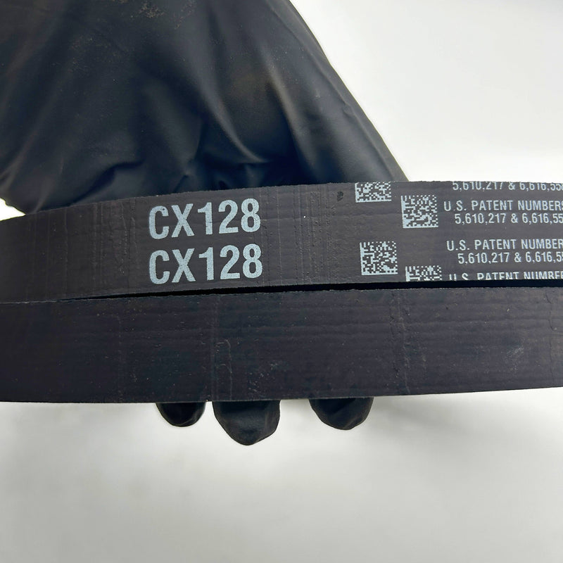 Gates CX128 Industrial V-Belt Drive Belt Cogged 7/8 in Top Width Tri-Power