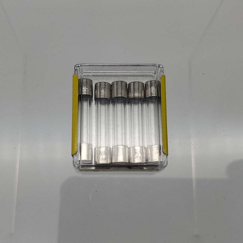 Bussmann AGC-1/10-R Fuses 0.10A 250V Fast Acting Glass Pack of 5 2