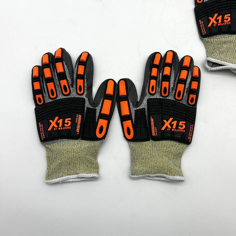Majestic Glove 34-5337 Cut Resistant Glove 2XL Impact Made With Dyneema 2 Pairs 6