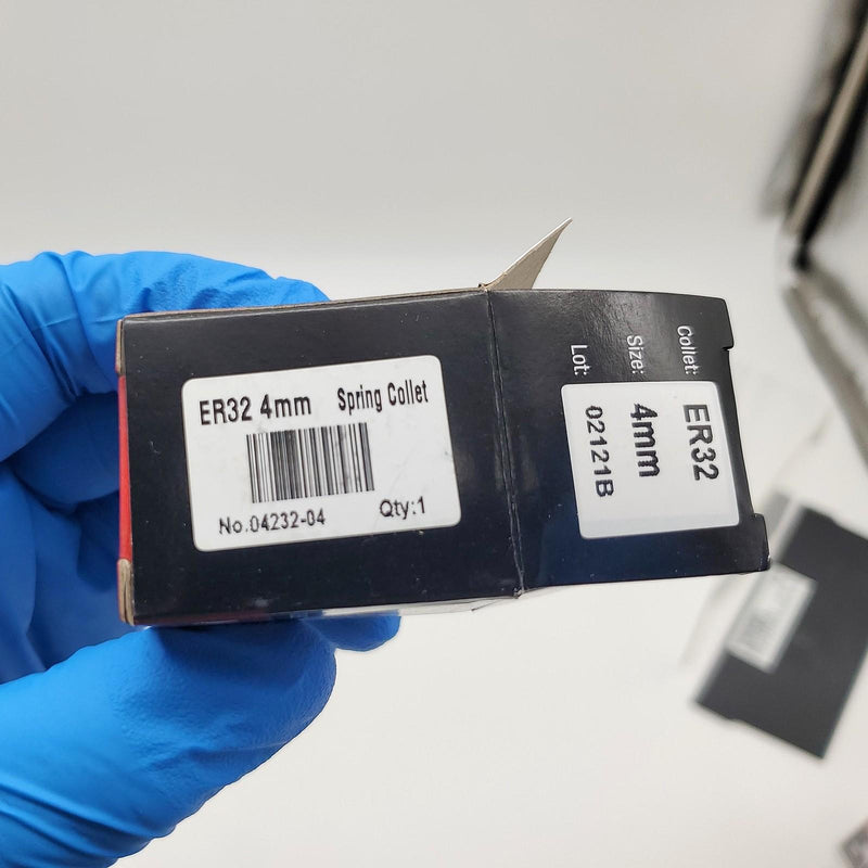 Techniks 04232-04 Spring Collet ER 32 4MM Shank 3-4MM Capacity 4