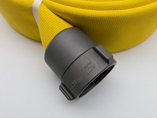 All American Hose Snap-Tite Fire Hose 2-1/2in D x 50ft L Double Jacket Polyester 2