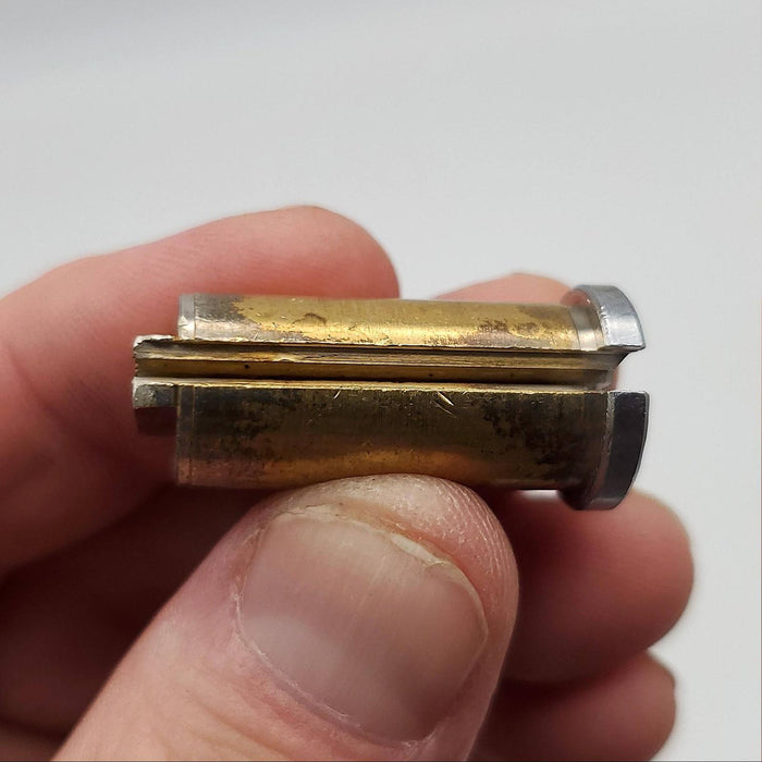 2x Schlage 33-406 Cylinder Plugs 1-1/8" FG Keyway 6 Pin Satin Chrome 626 5