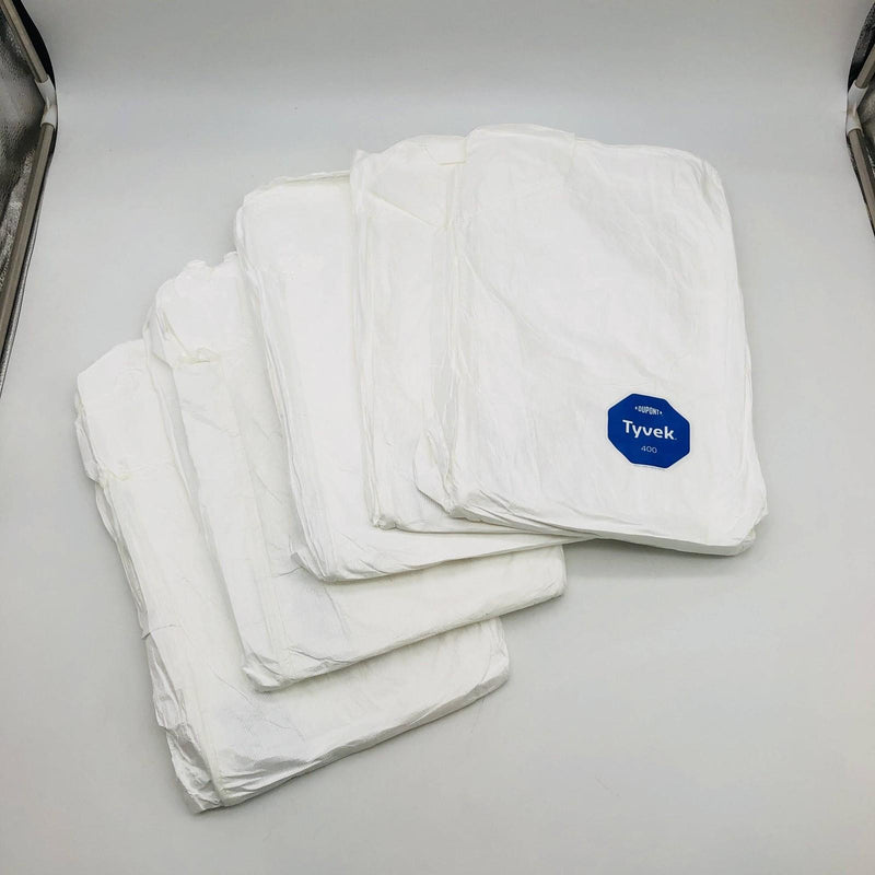 Dupont Tyvek 400 Chemical-Resistant Coverall 4XL White TY125SWH4X002500 5pk 11