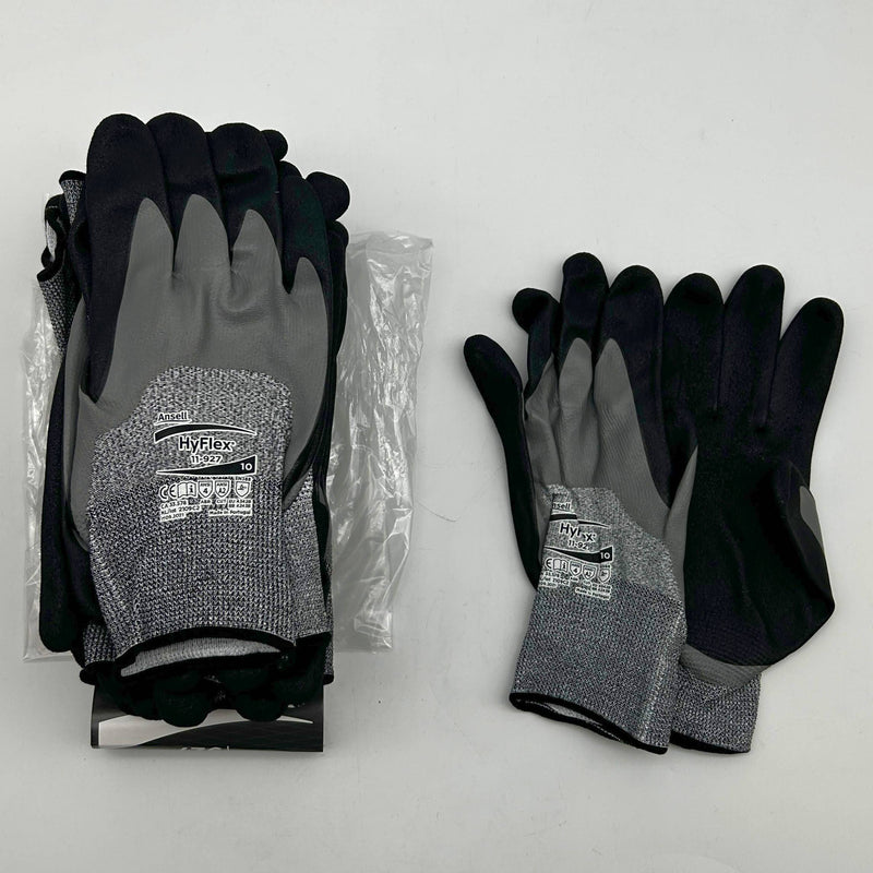 Ansell Hyflex 11-927 Oil and Cut Resistant Glove Extra Large/10.0 Nitrile 12 Prs