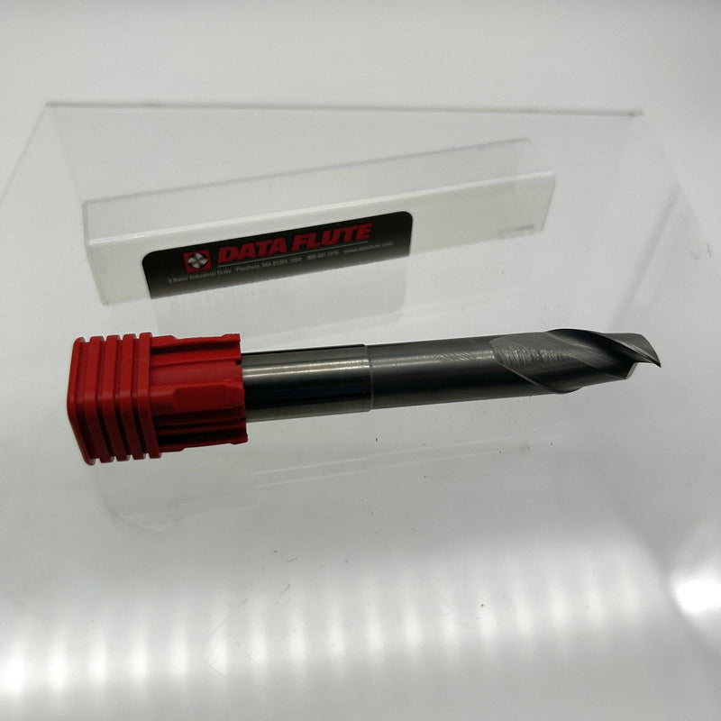 Data Flute 52776-00-D End Mill Corner Radius 1/2" D x 1/2" S x 5/8" LOC x 4" OAL 11