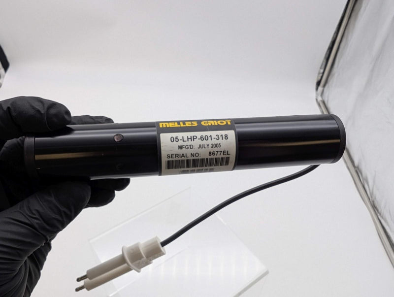 Melles Griot 05-LHP-601-318 He-Ne Laser Diode Module 601nm 2