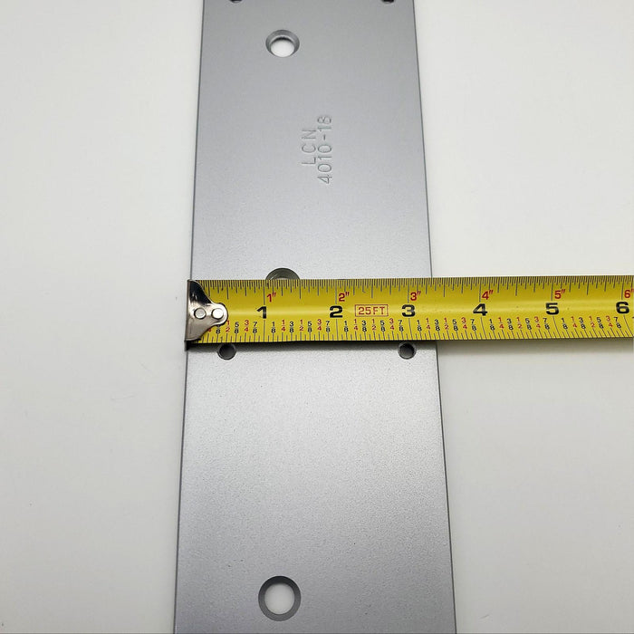 LCN 4010-18 Aluminum Door Closer Bracket Mounting Plate for 4010 Closers 6
