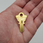 5x Acro Welch 9803 Key Blanks WE1 Keyway Brass 5 Pin USA Made 2