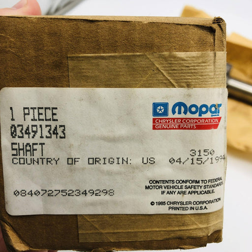 Mopar 3491343 Pitman Shaft Steering Gear OEM New Old Stock NOS Open 2