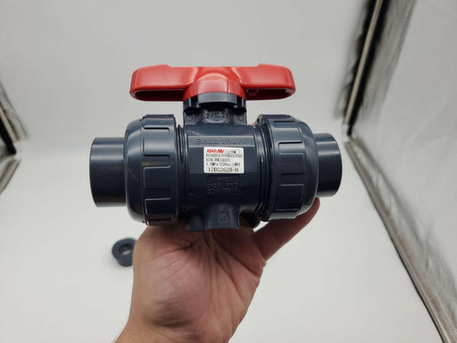 Asahi 1601010 1" Ball Valve Type 21 PVC EPDM Seals 150 PSI 2