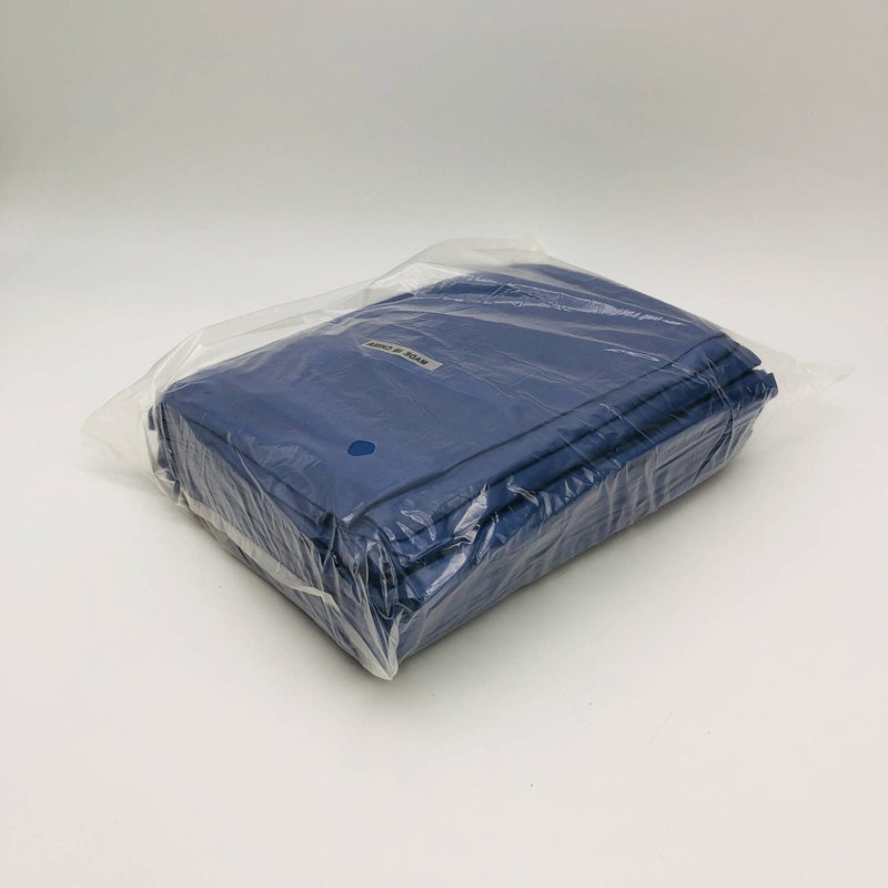 Ansell 56-009 Bib Apron PVC Vinyl 33 in Width x 54 in Length Blue Pack of 12 6