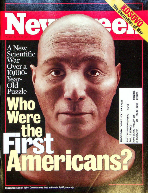 Newsweek Magazine April 26 1999 Spirit Caveman Asian European Ancestry History 1
