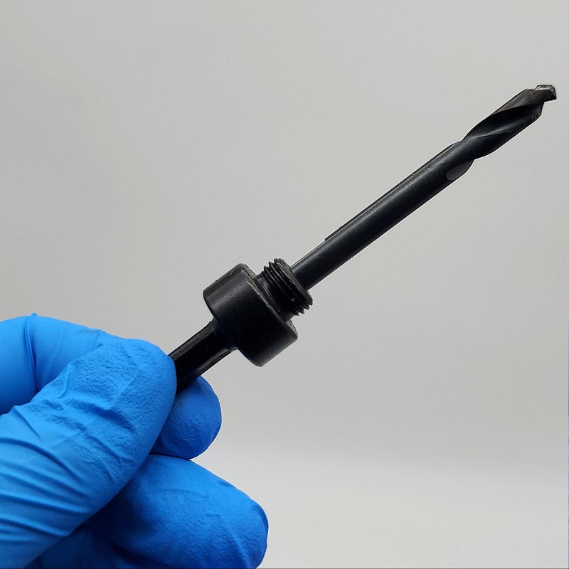 Morse 1/4" Hole Saw Arbor 1/2"-20 for 9/16" to 1-3/16" Hole Saws 4-5/8"L 139007 2