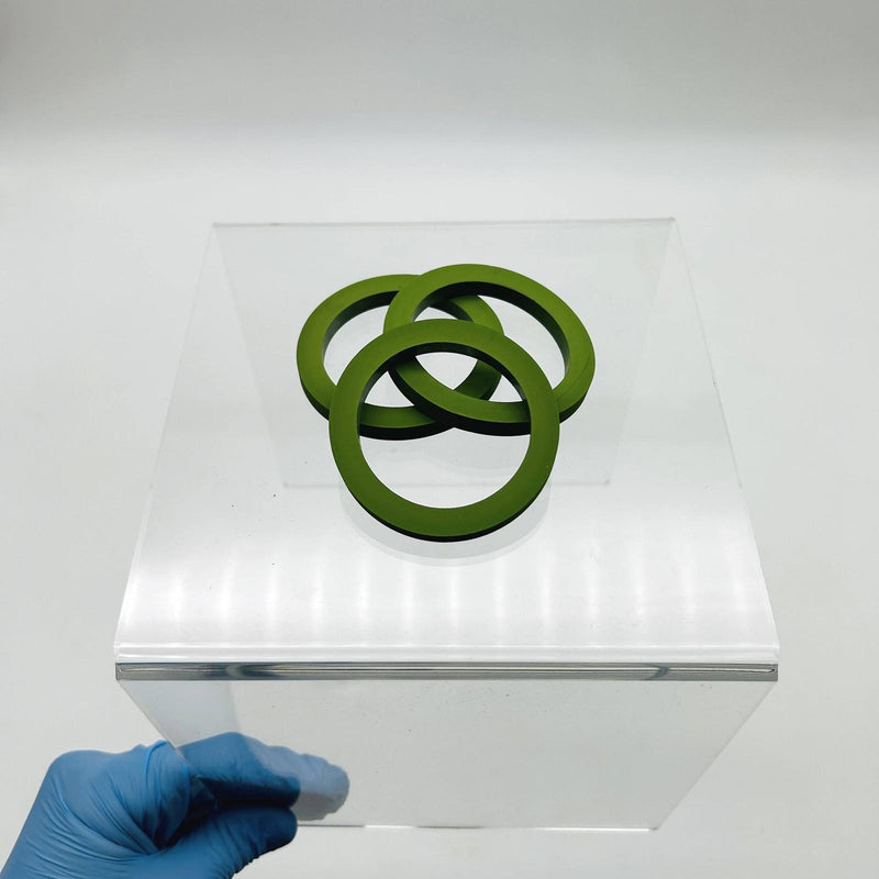 PT-Coupling 5500820 Coupling Gasket 2" Replacement Green Viton V05 FKM Lot of 3