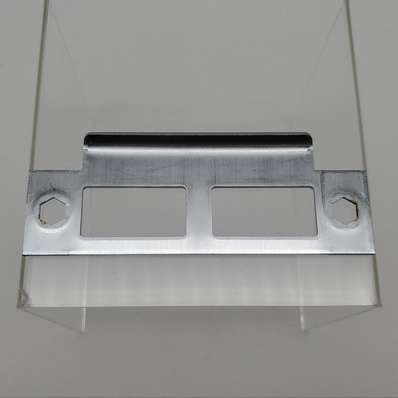 Schlage 09-494 L-Strike Satin Chrome 1-1/8" Lip Length Schlage Mortise Locksets 2